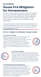 House fire mitigation for P&C insurance. | WaterStreet Company